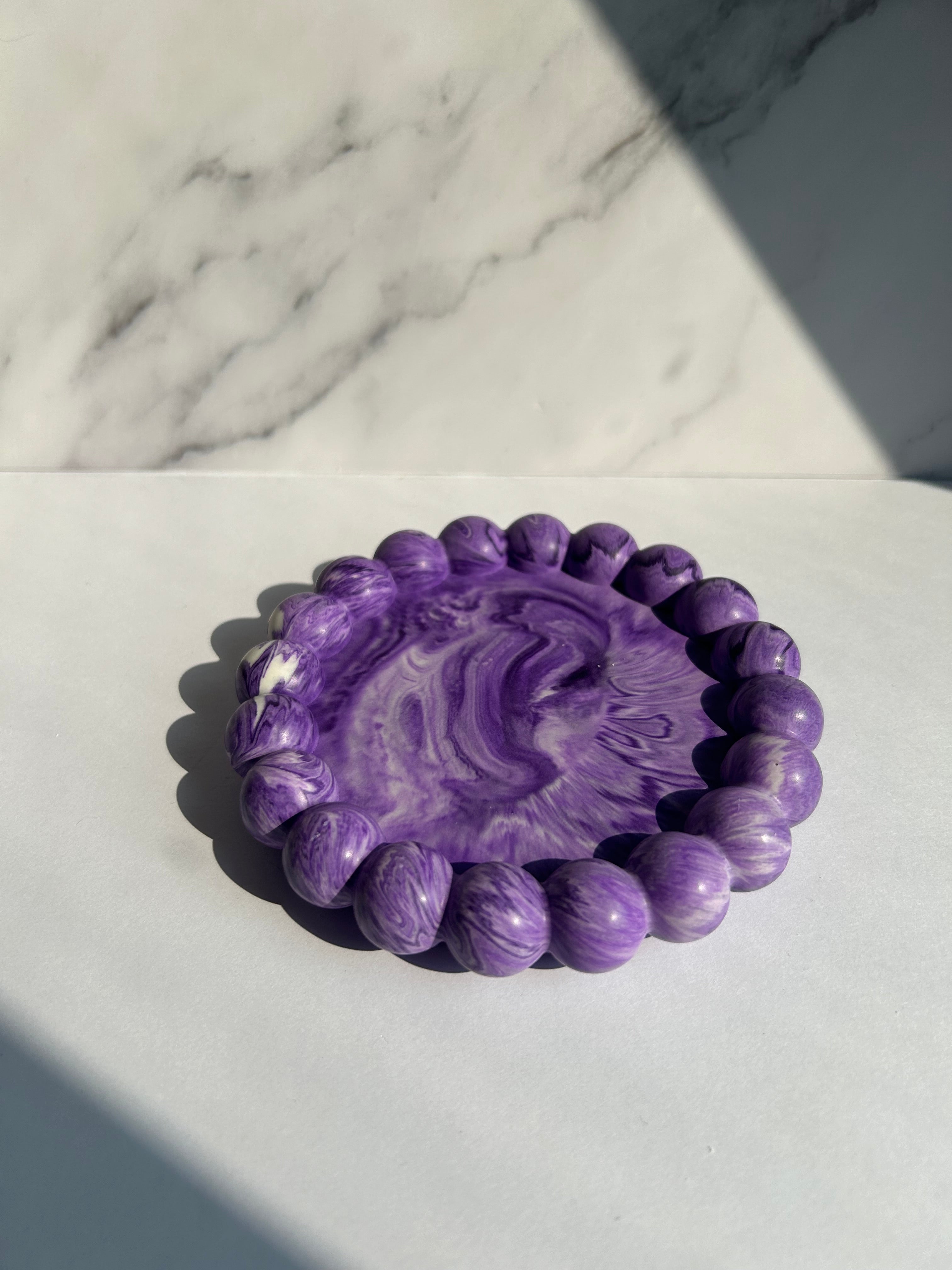 Bubble-Untersetzer - Violett