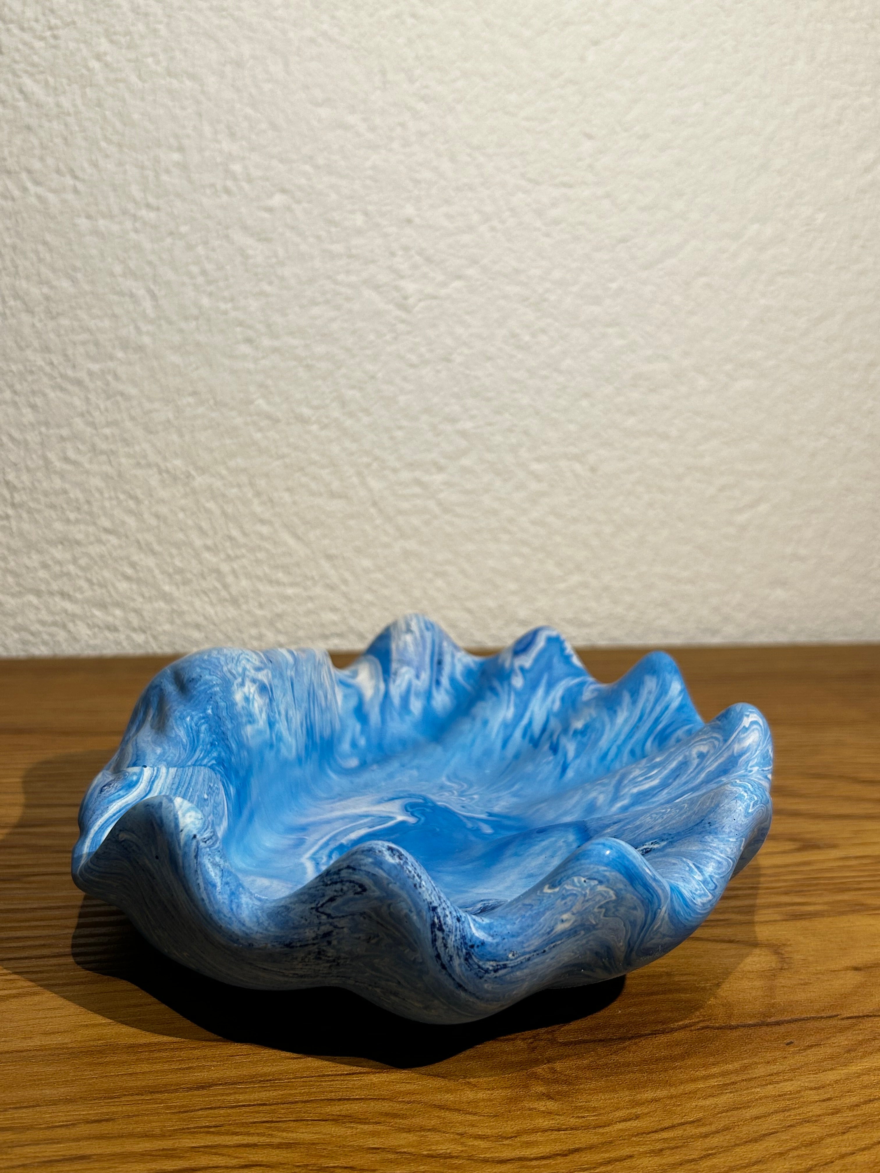 Muschelschale - Blau