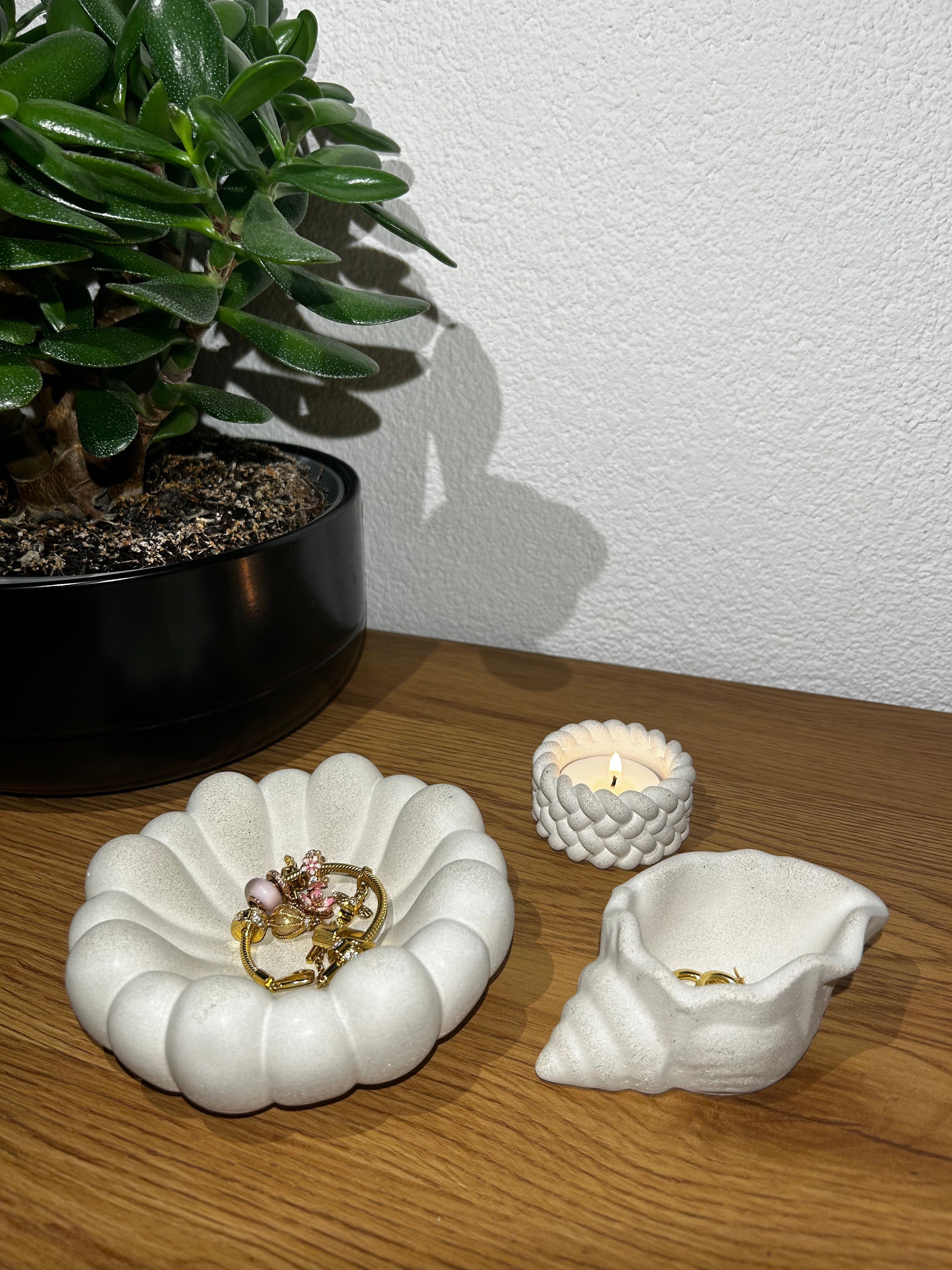 Mini Muschelschale - Sandstone