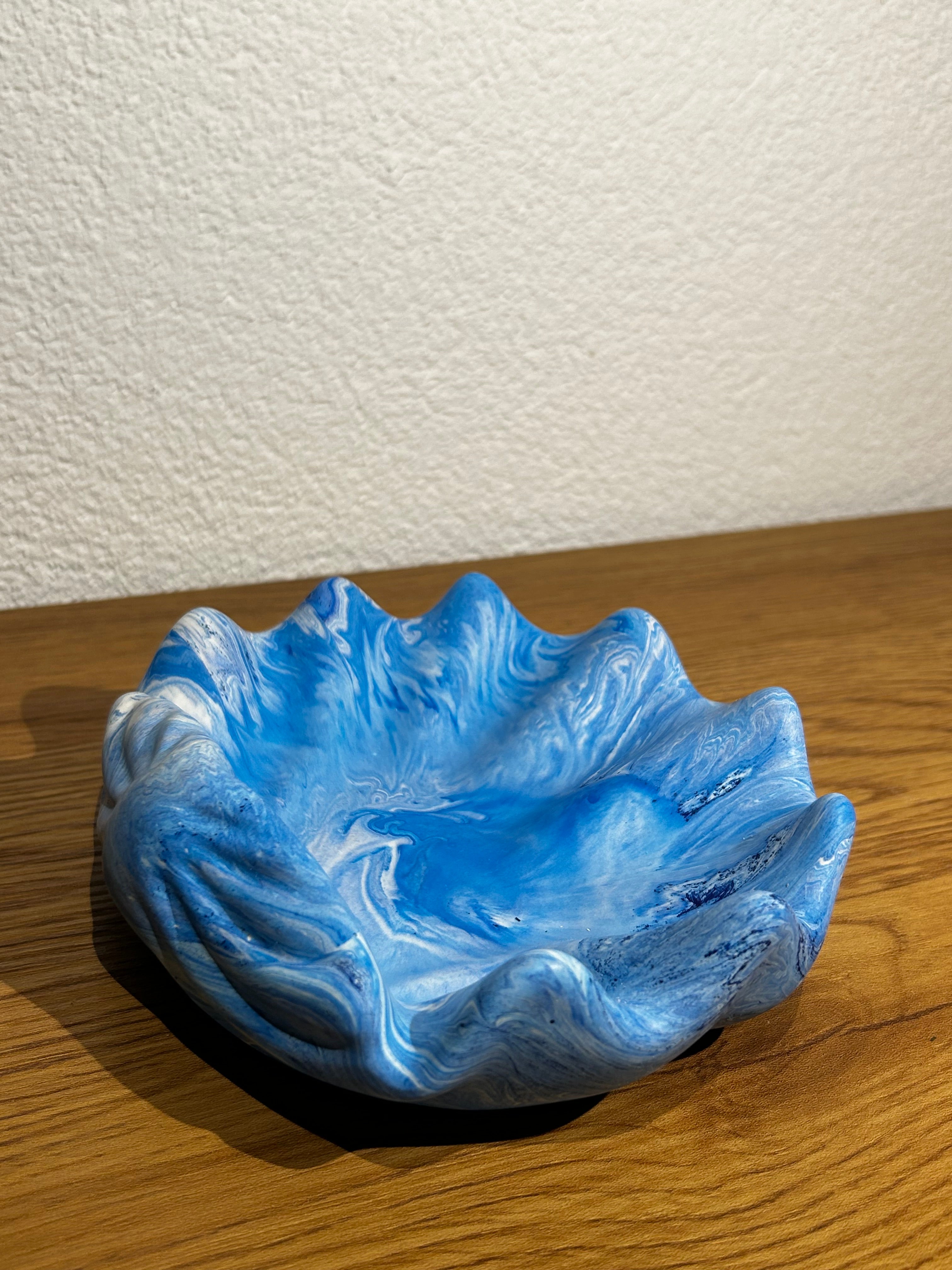 Muschelschale - Blau