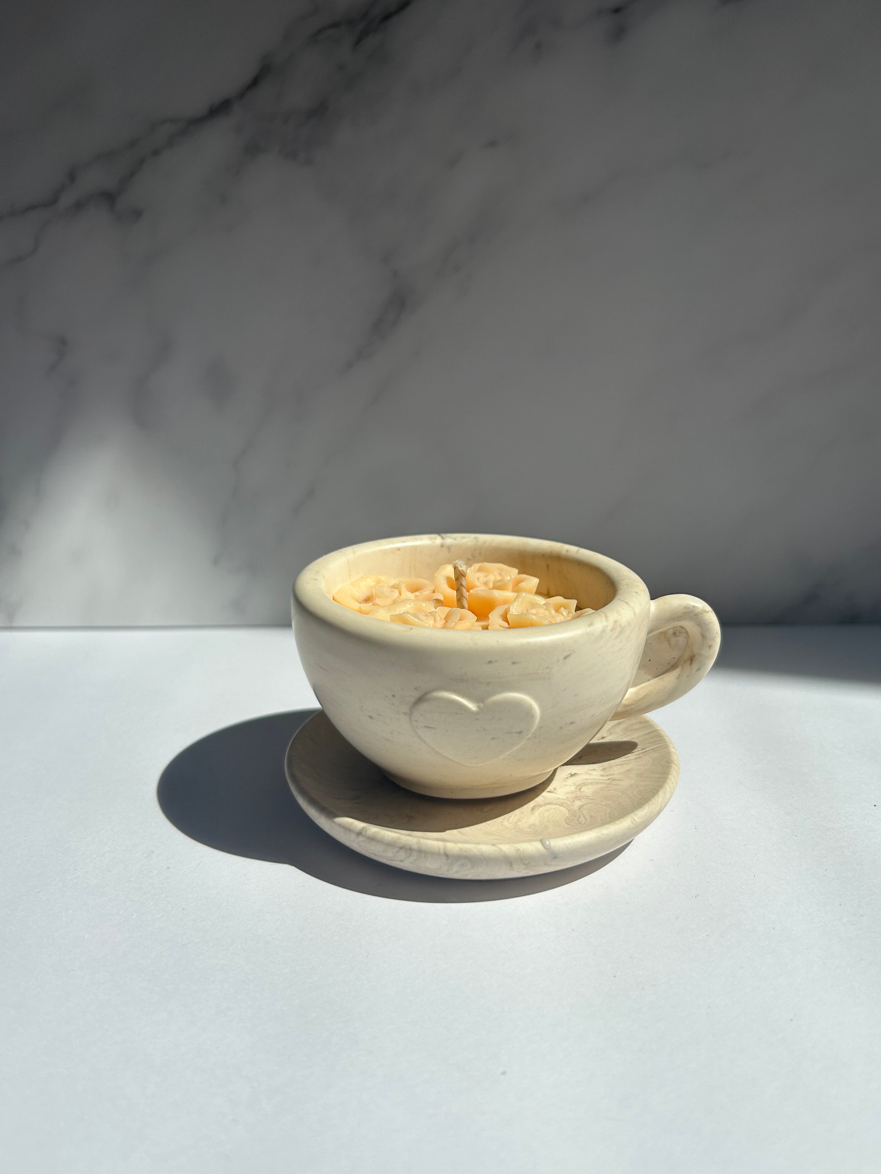 Kaffeetasse - Kerze Midnight Romance