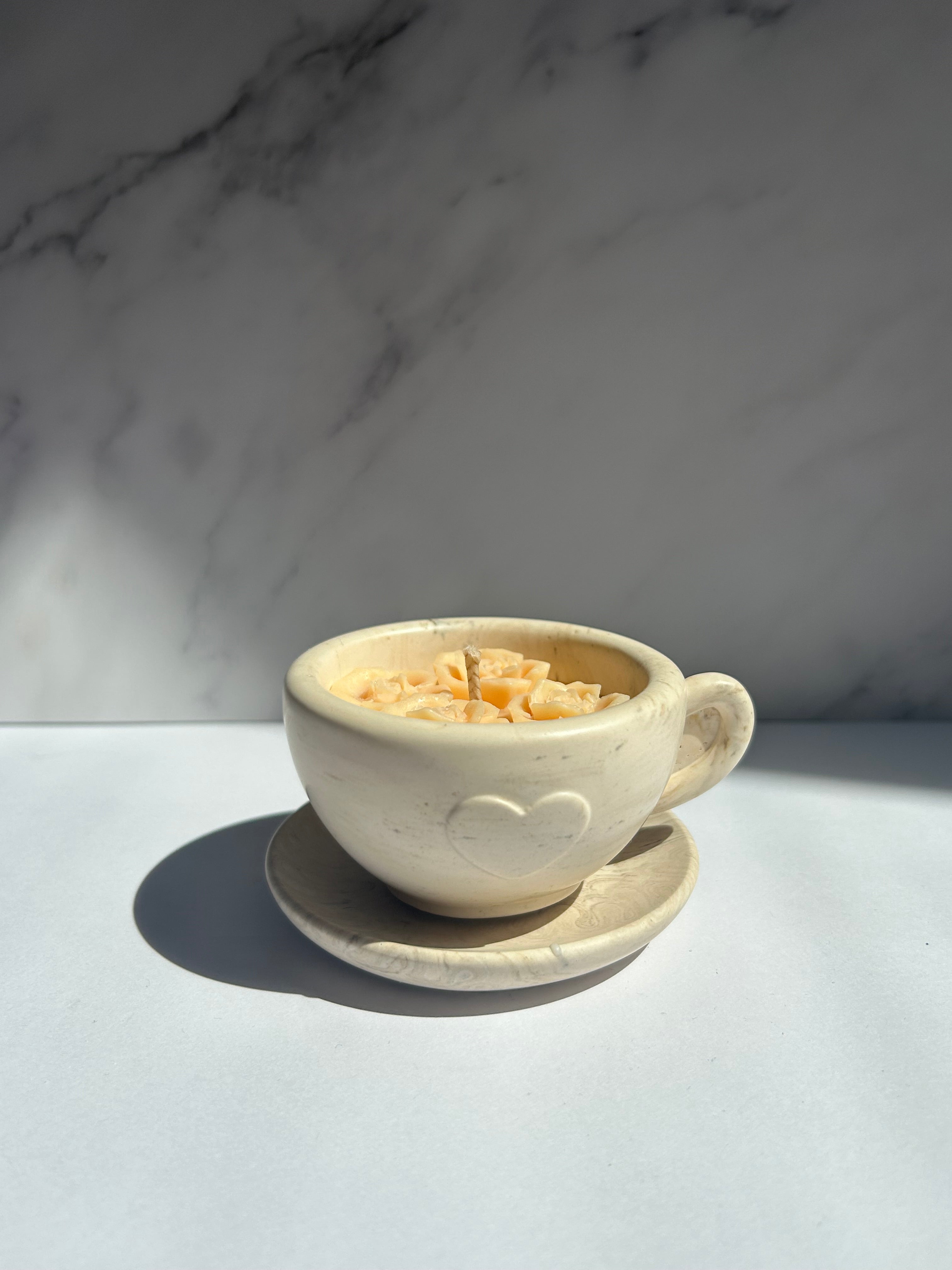 Kaffeetasse - Kerze Midnight Romance