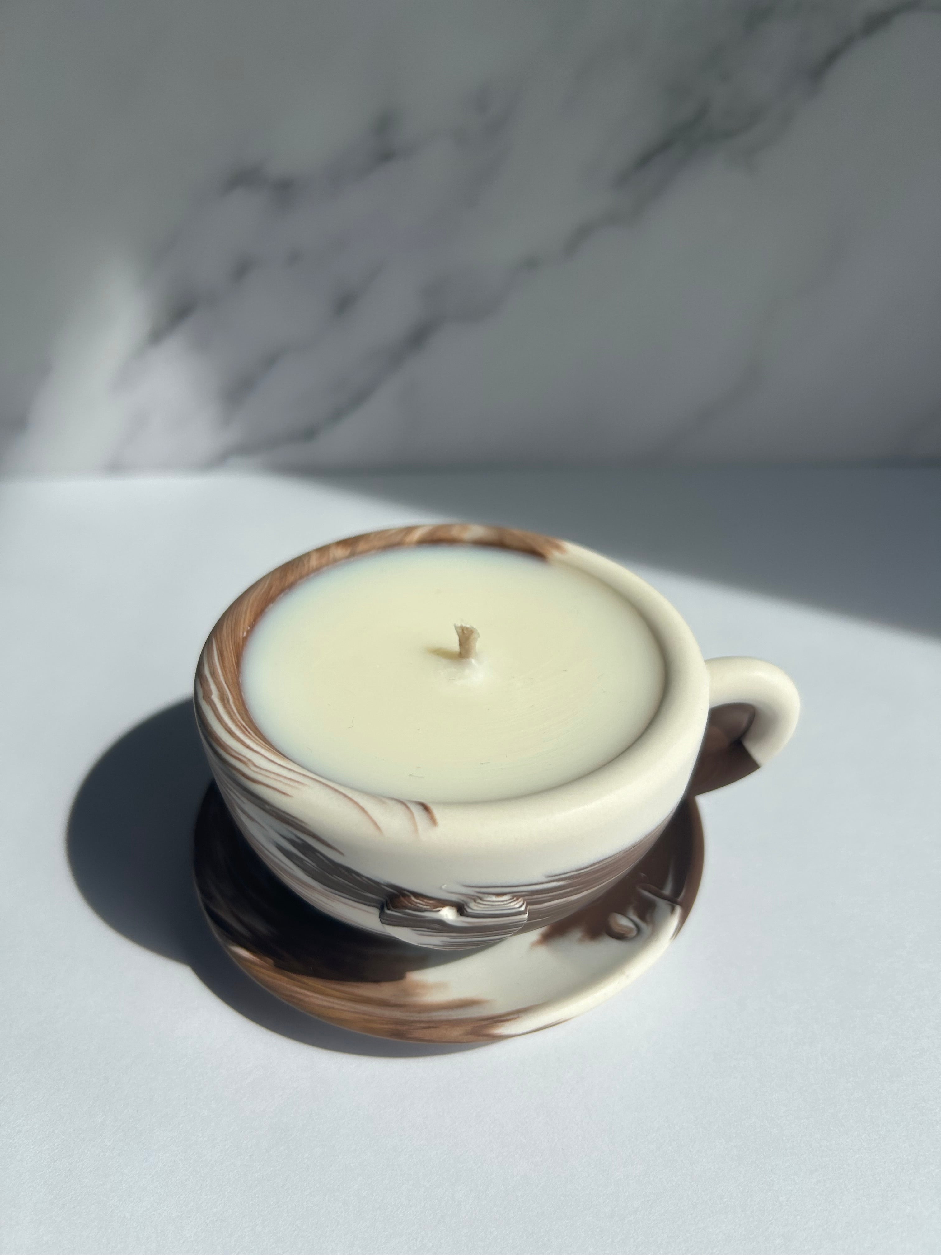 Kaffeetasse - Kerze Midnight Romance