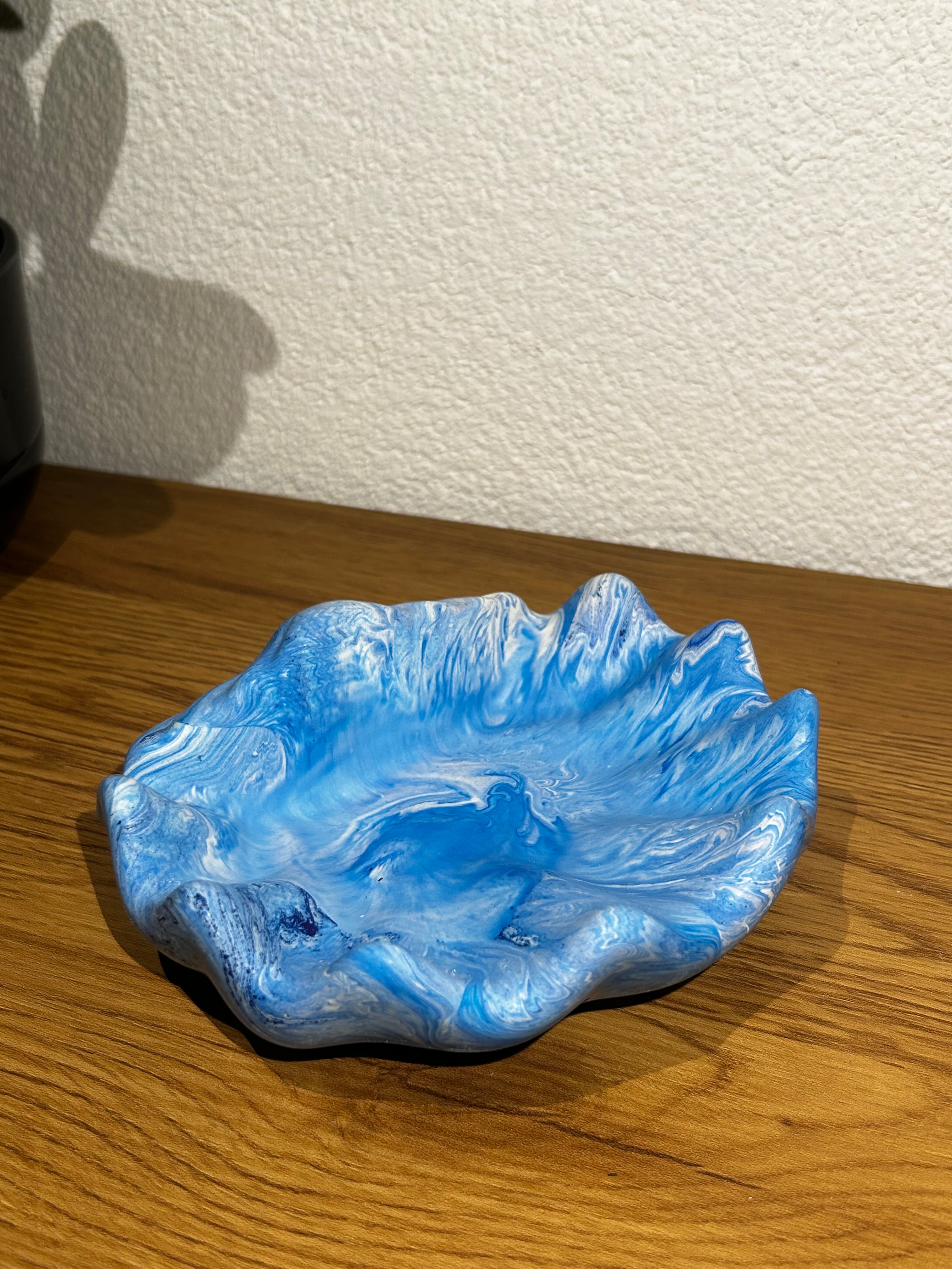 Muschelschale - Blau