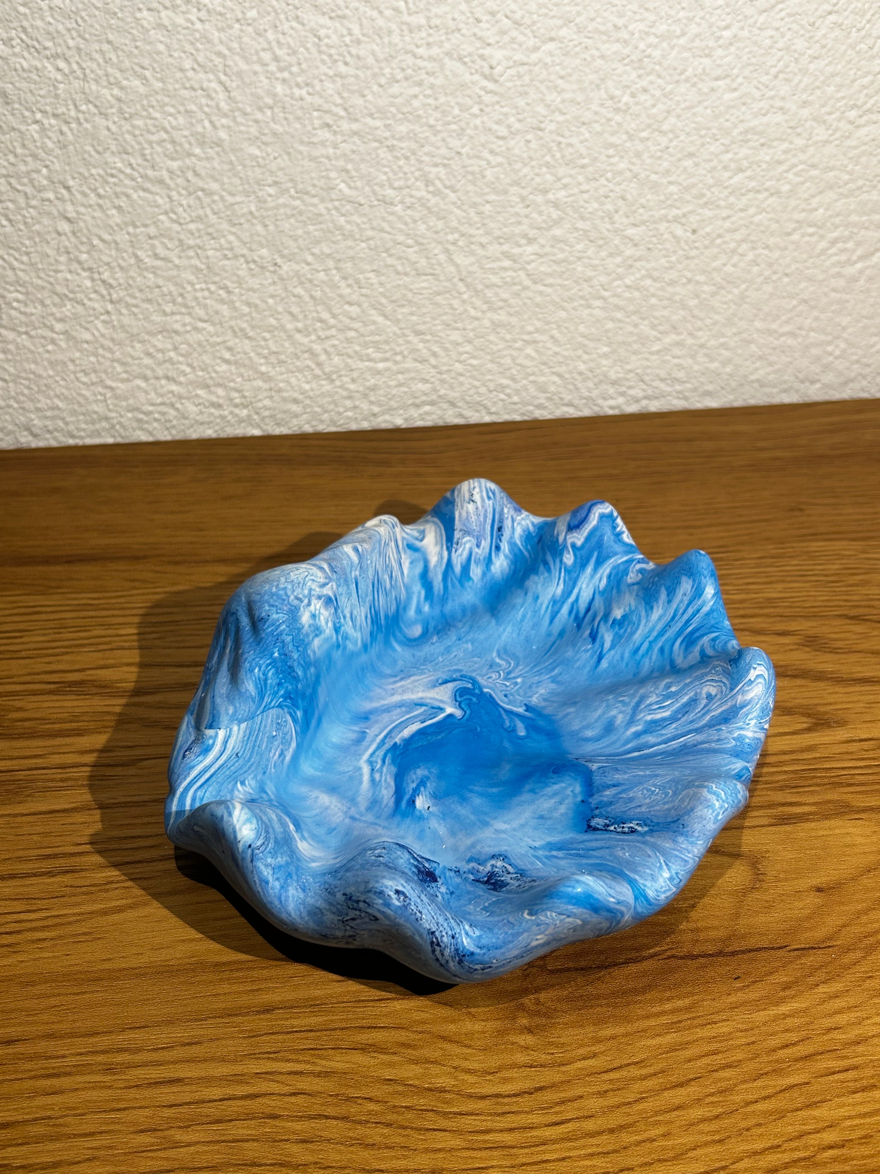 Muschelschale - Blau