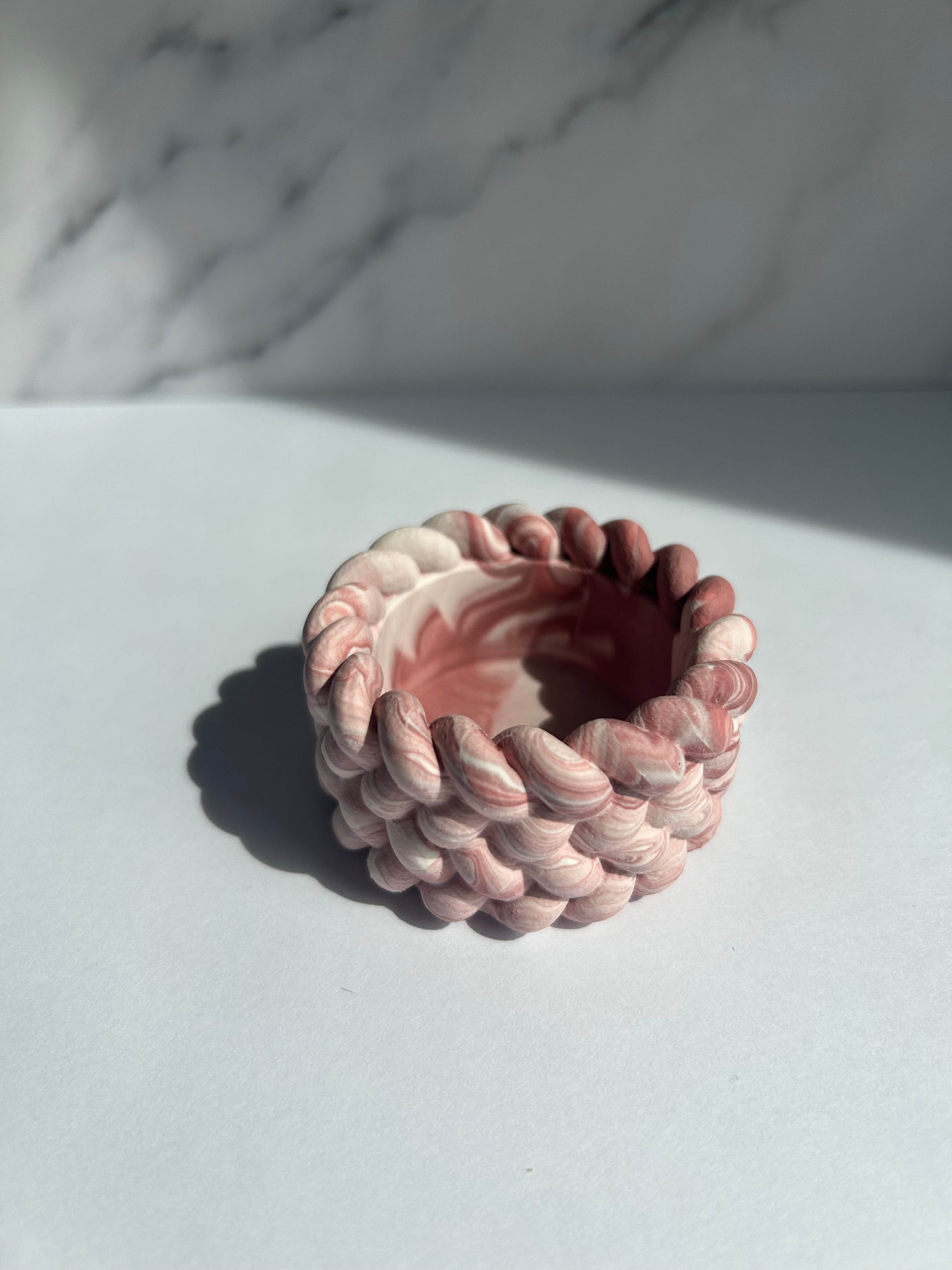 Teelichthalter Terracotta