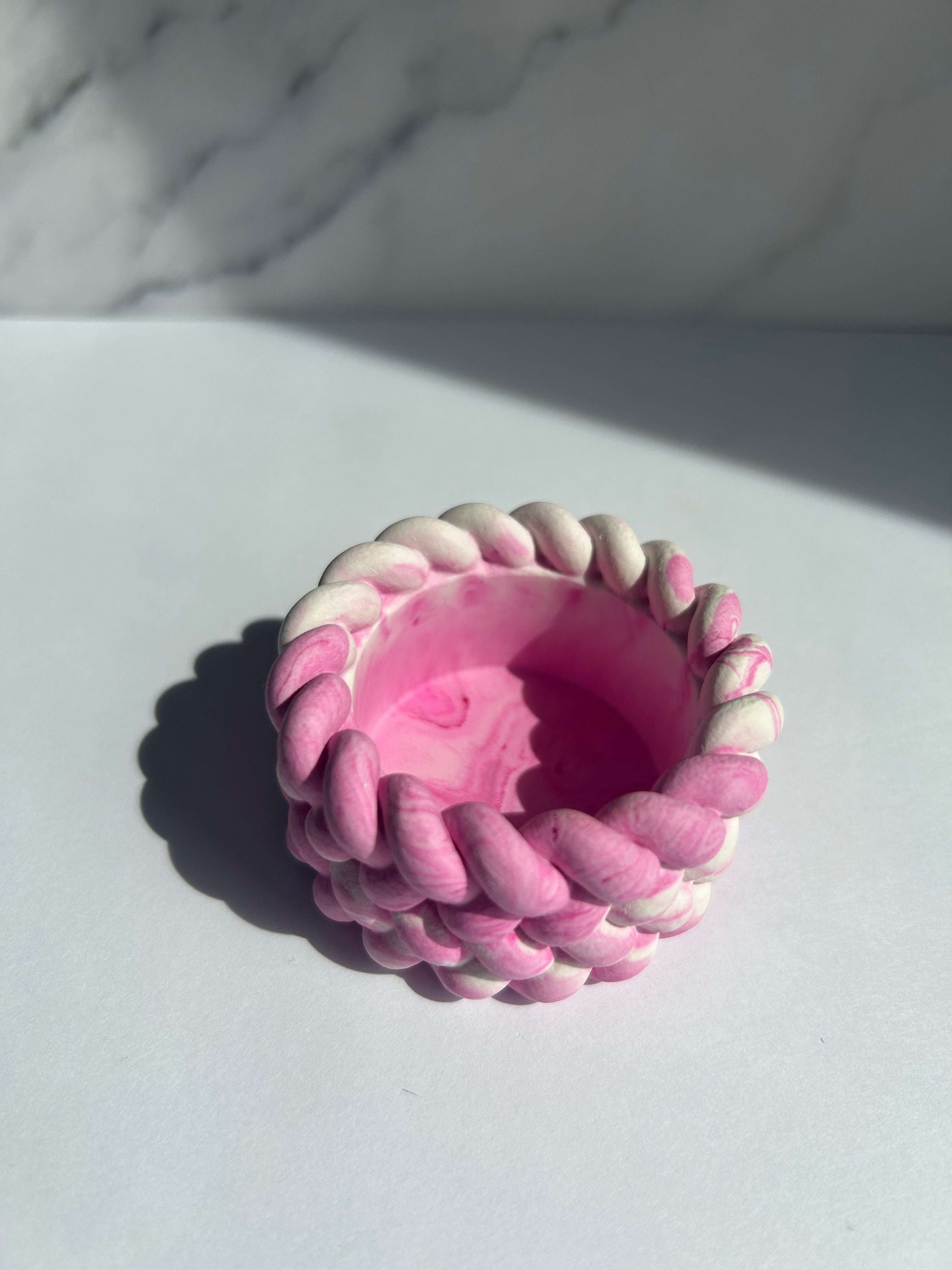 Teelichthalter Rosa