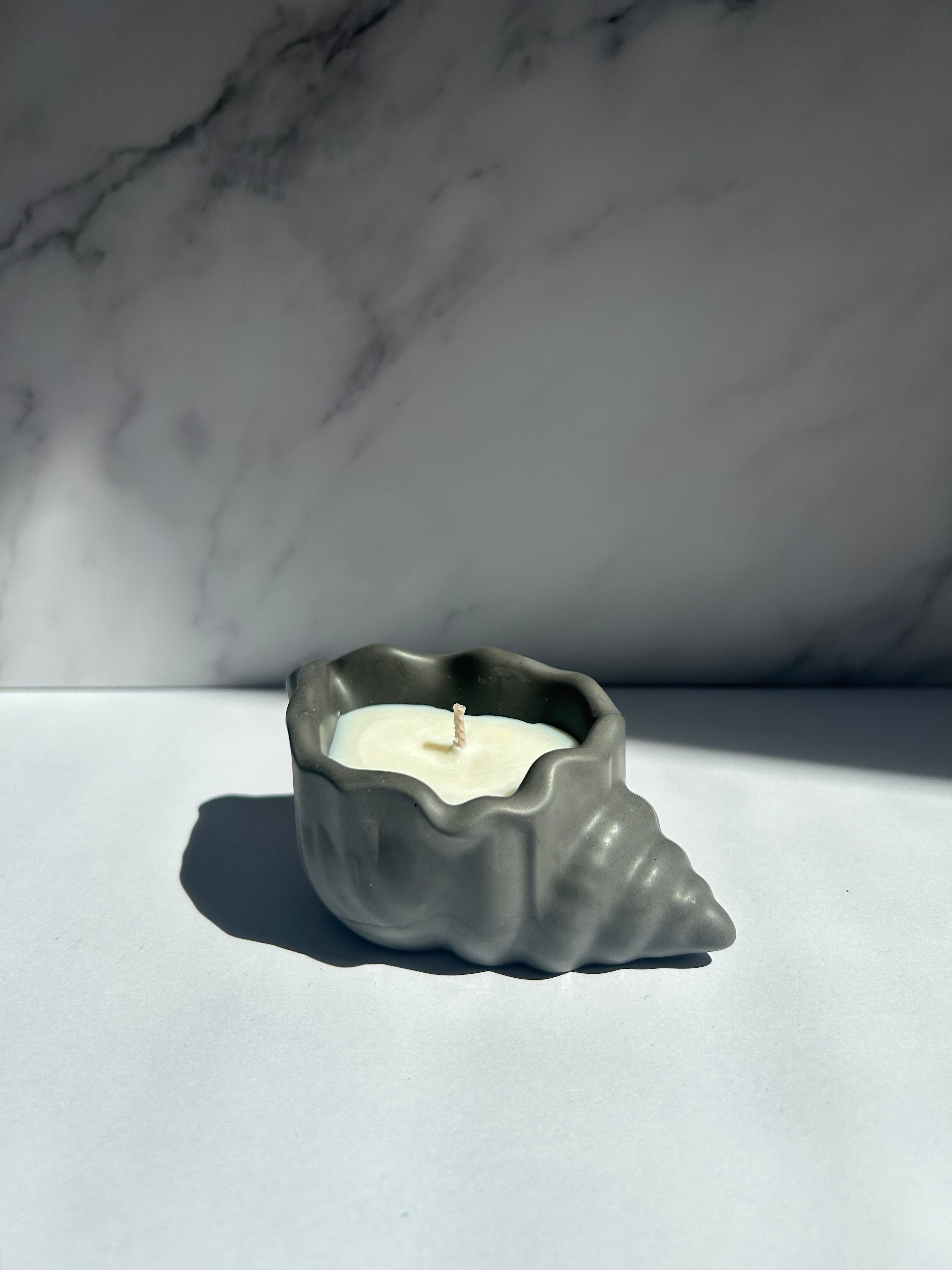 Mini Muschelschale - Kerze Midnight Romance