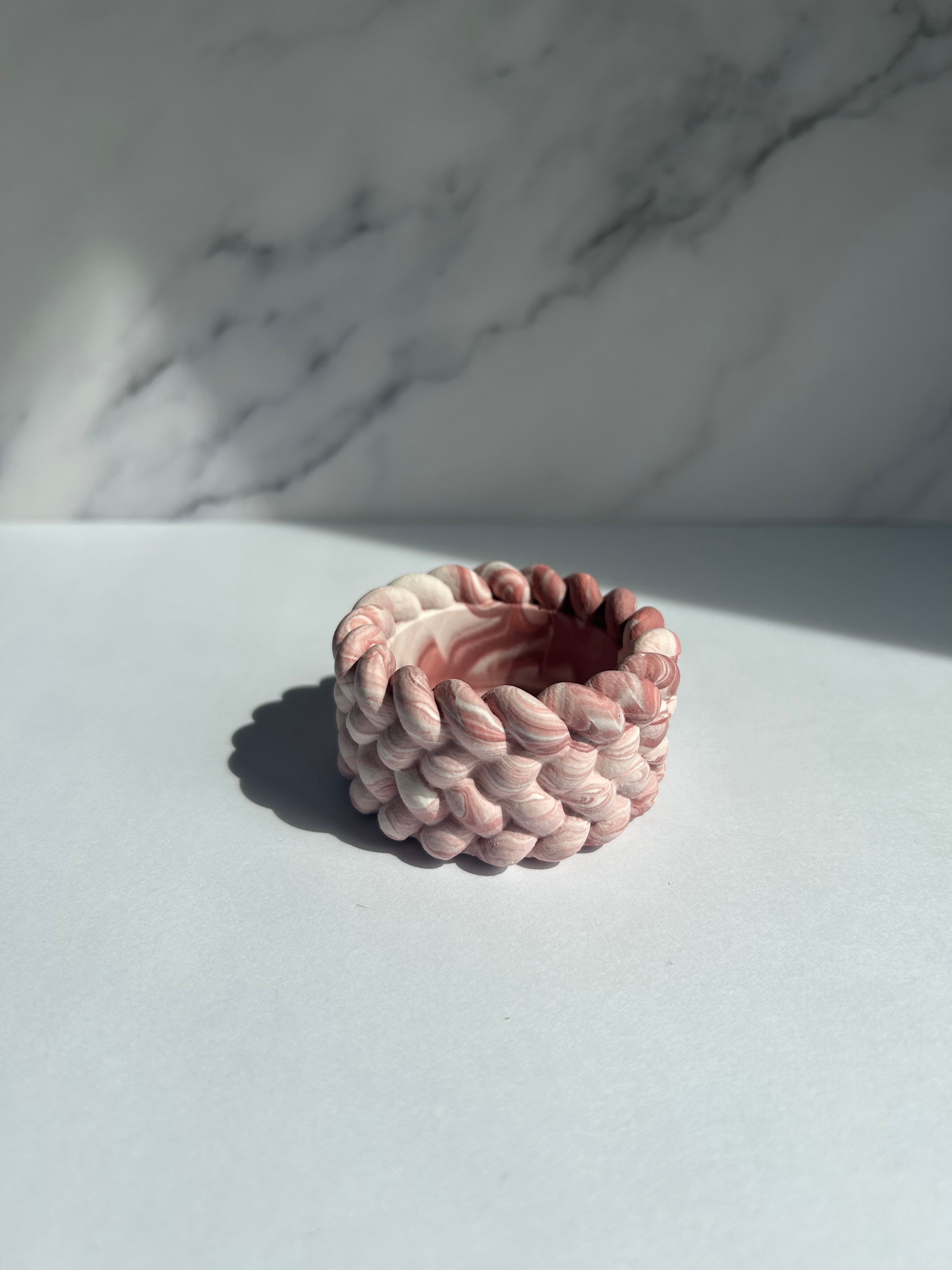 Teelichthalter Terracotta