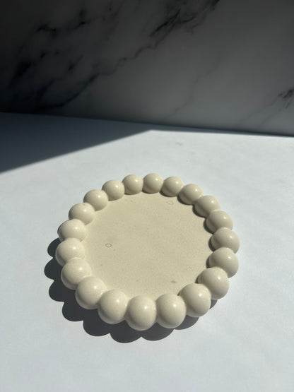 Bubble-Untersetzer - Cream-White