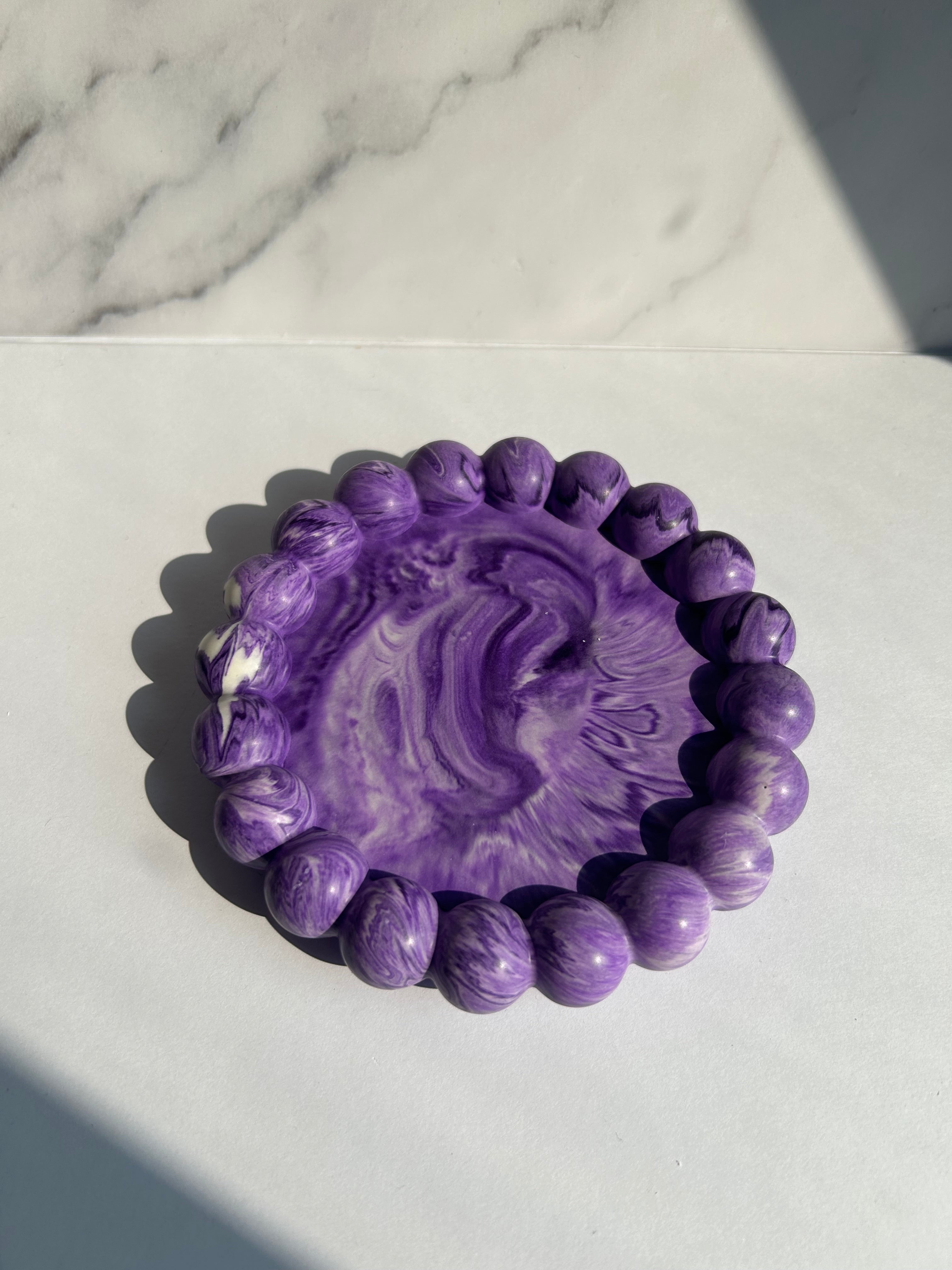 Bubble-Untersetzer - Violett