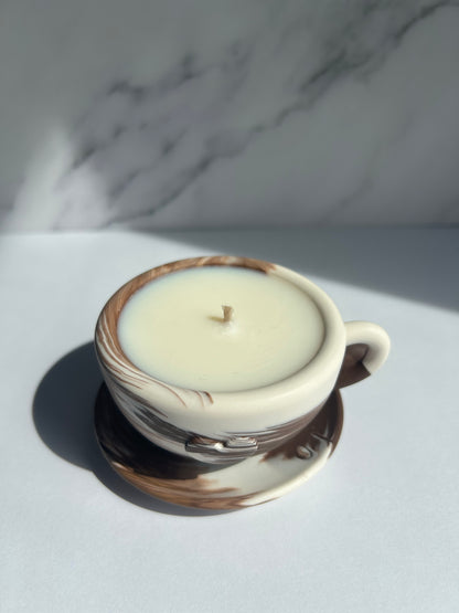 Kaffeetasse - Kerze Midnight Romance