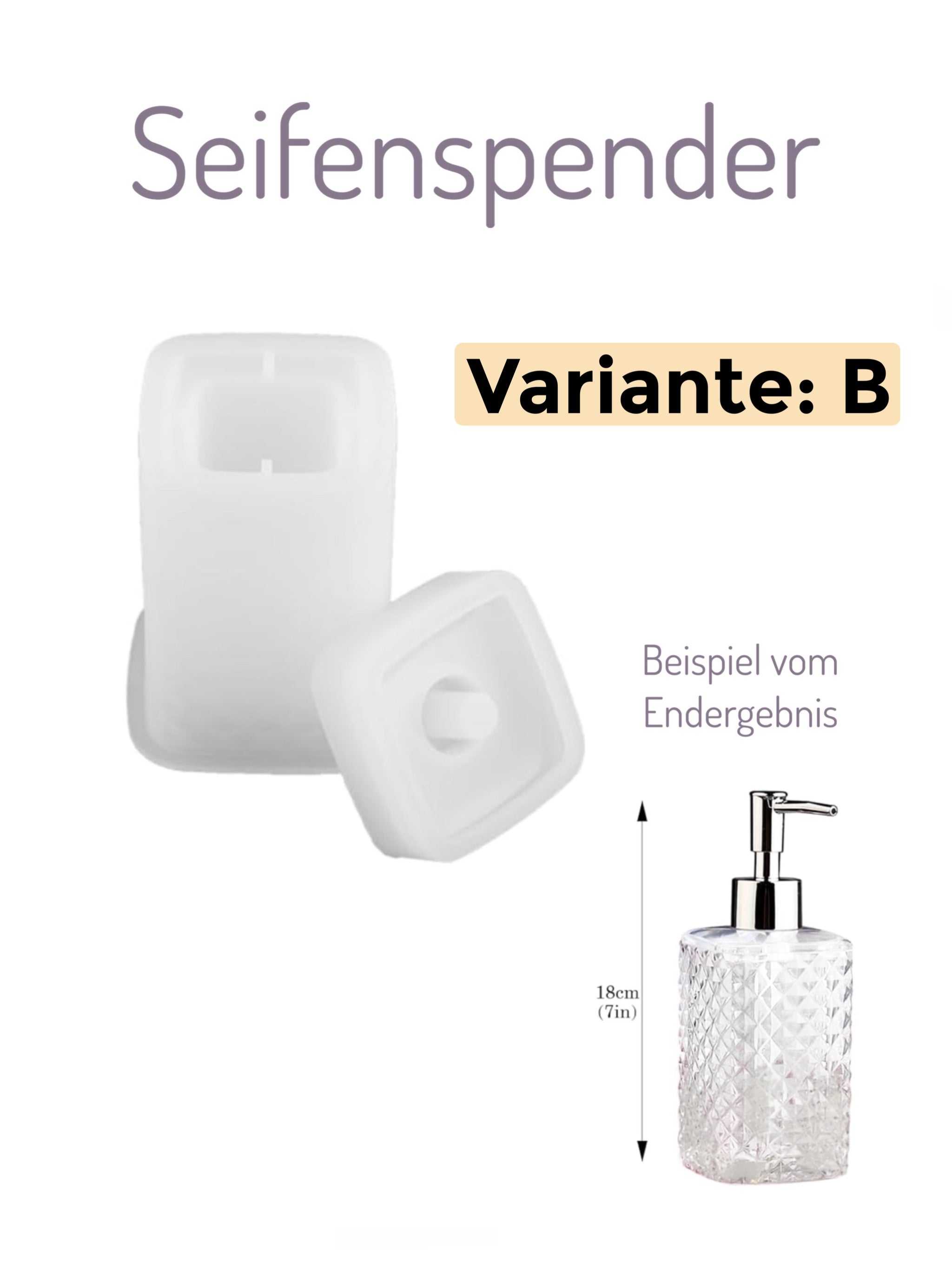 Seifenspender - Wunschanfertigung