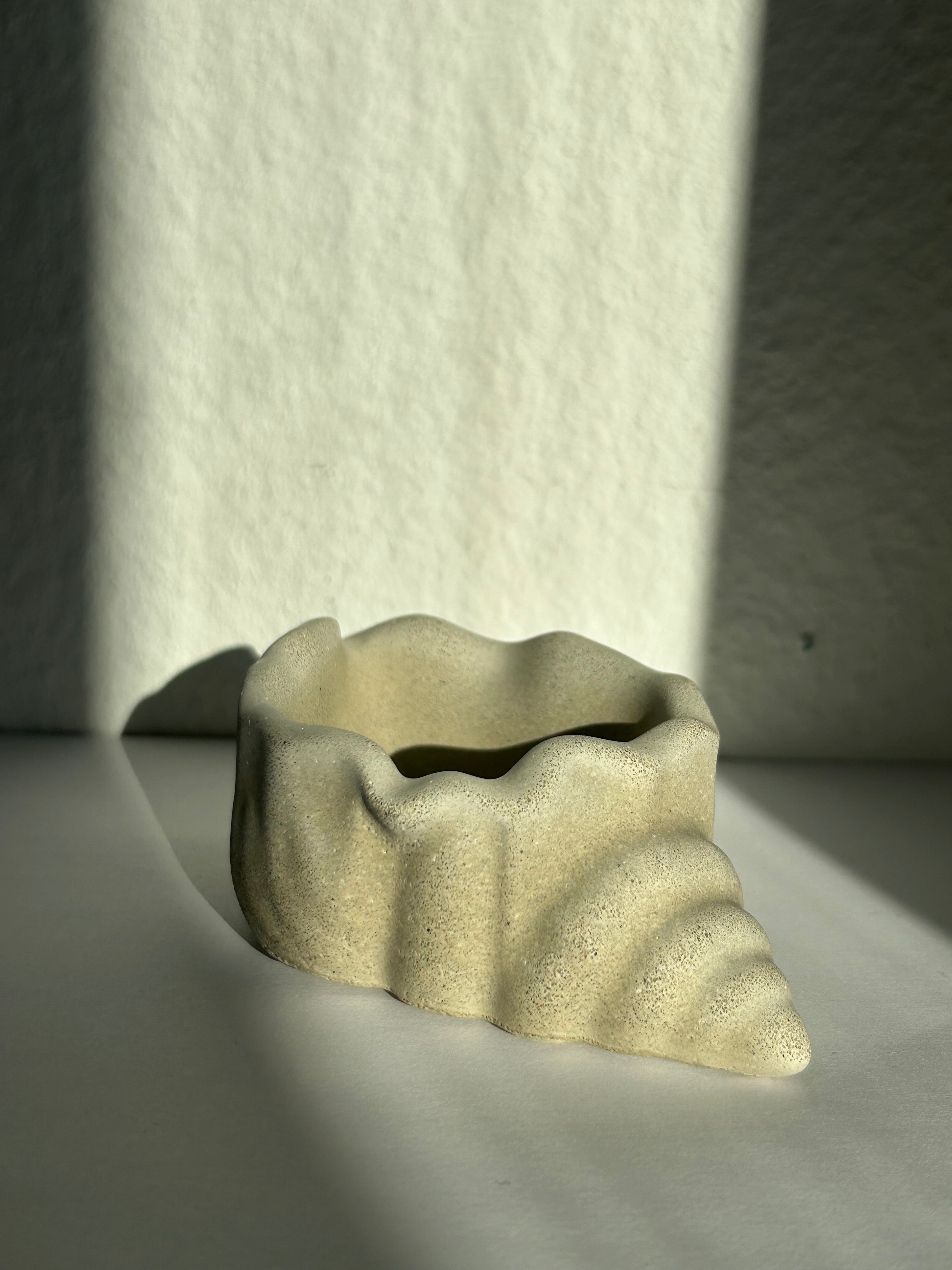 Mini Muschelschale - Sandstone
