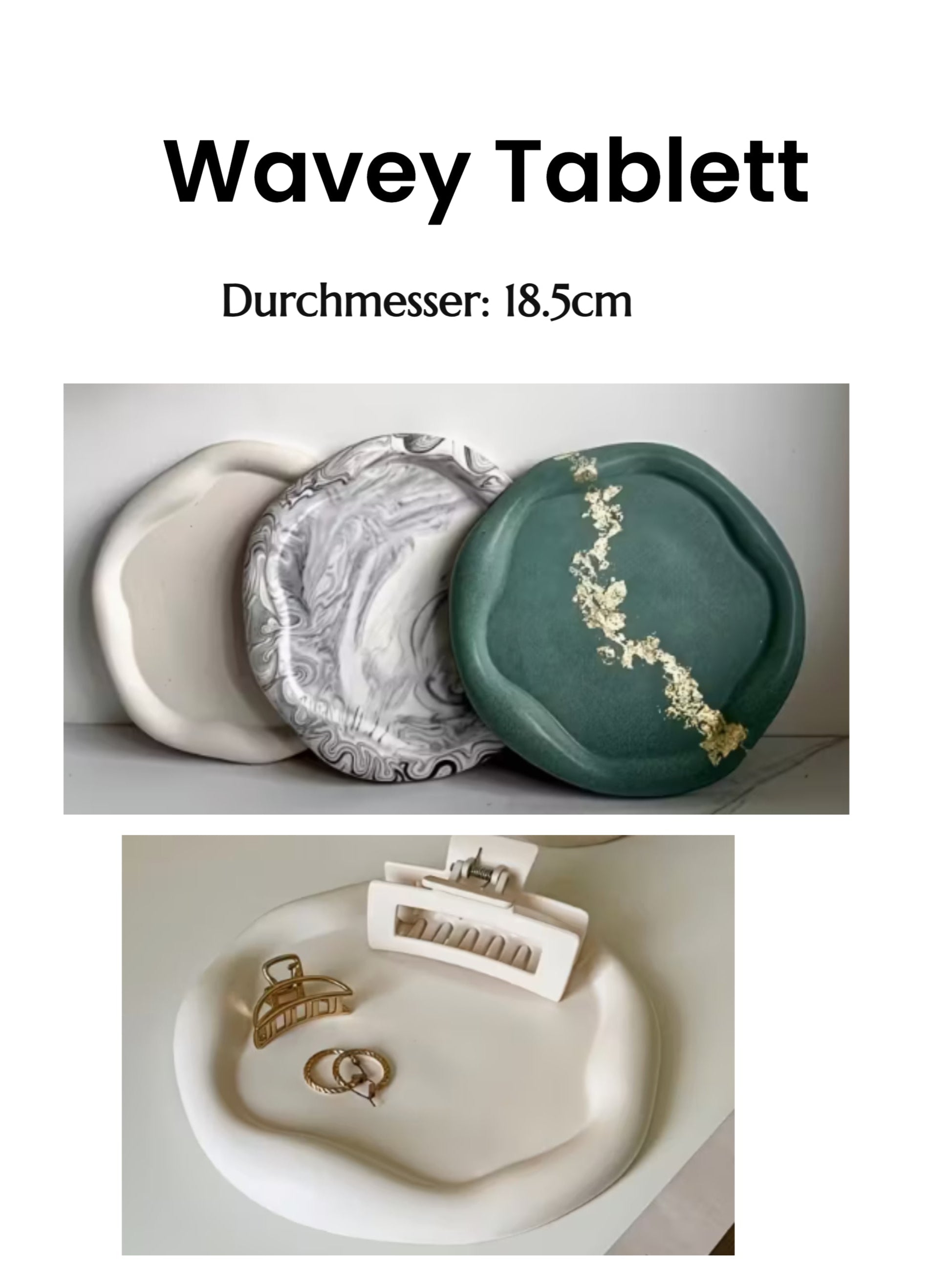 Wavey Tablett - Wunschanfertigung