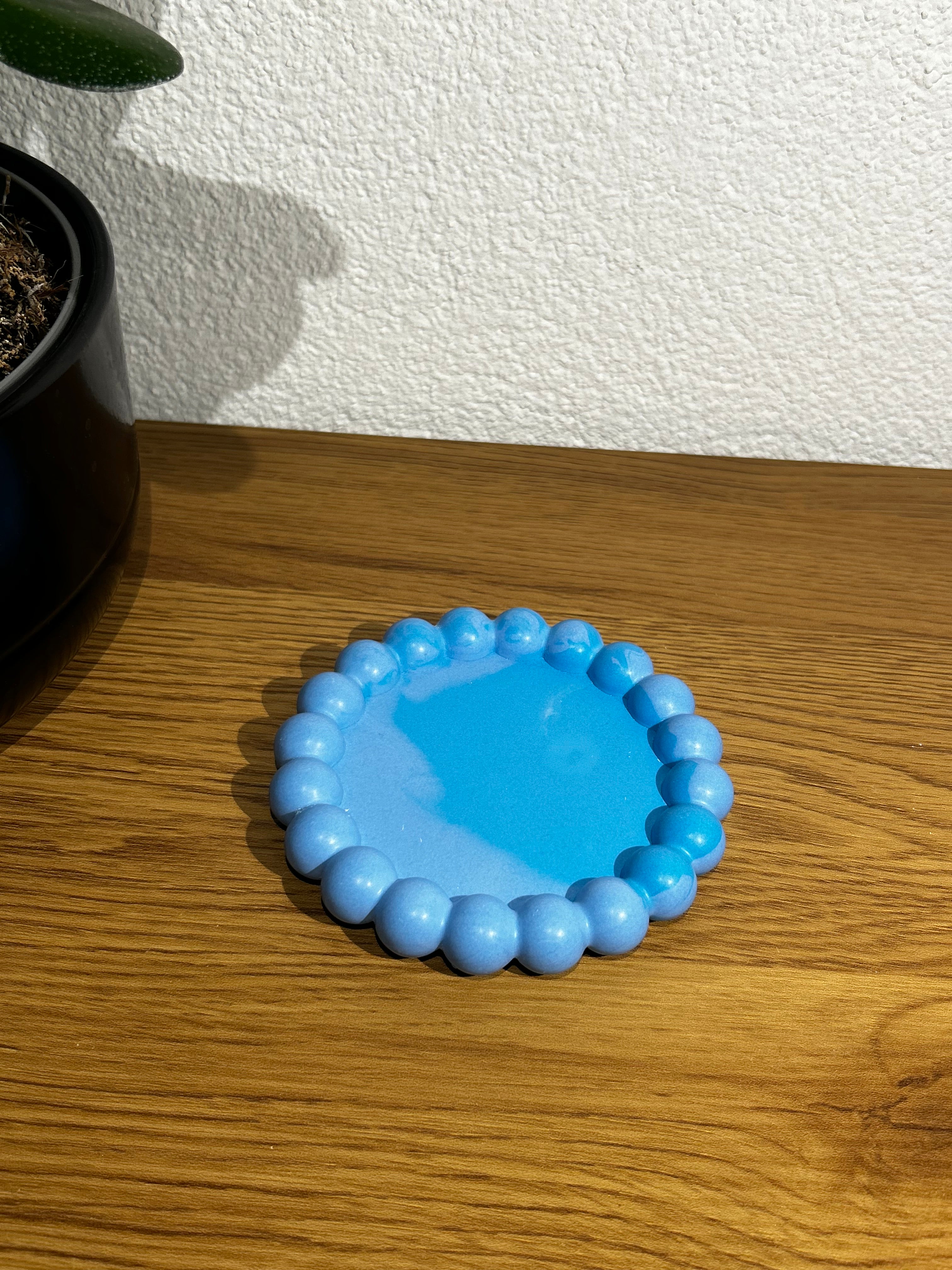 Bubble-Untersetzer - Blau