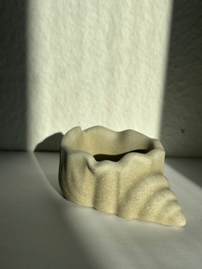 Mini Muschelschale - Sandstone