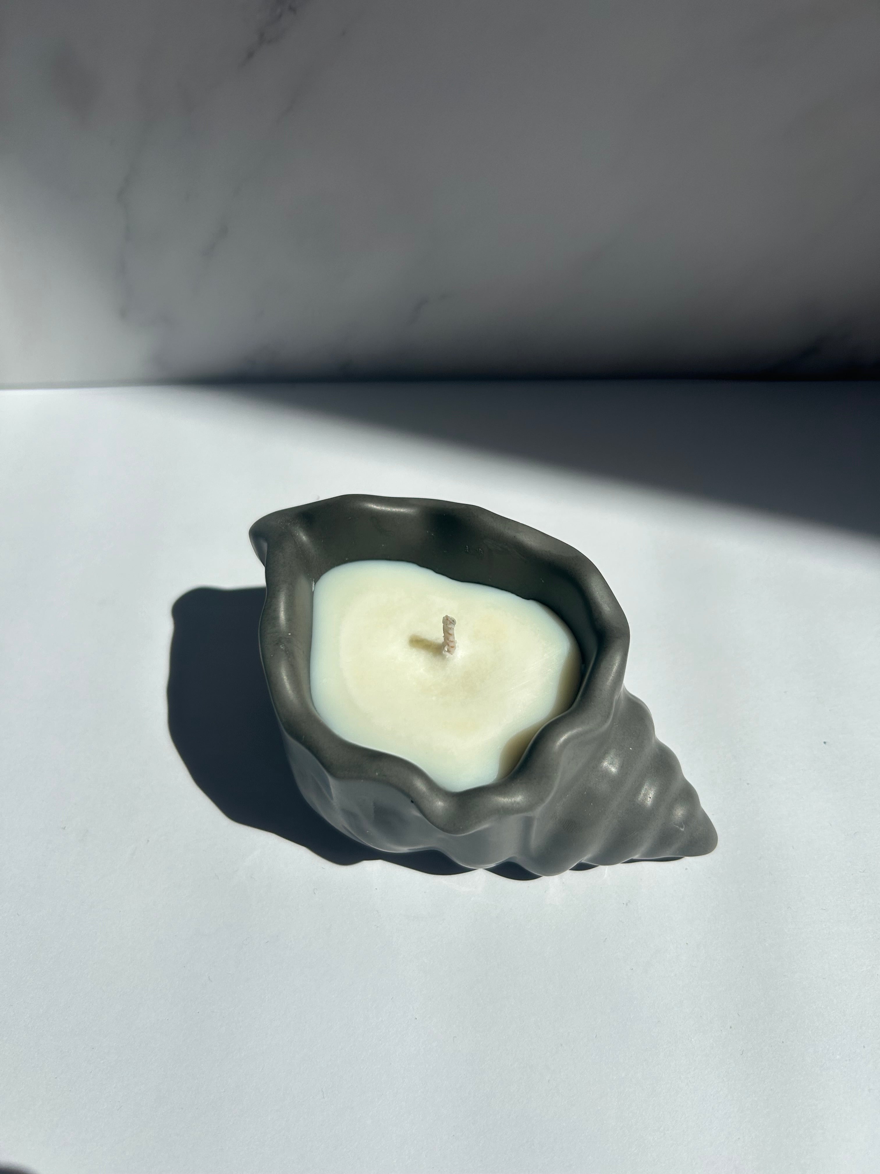 Mini Muschelschale - Kerze Midnight Romance