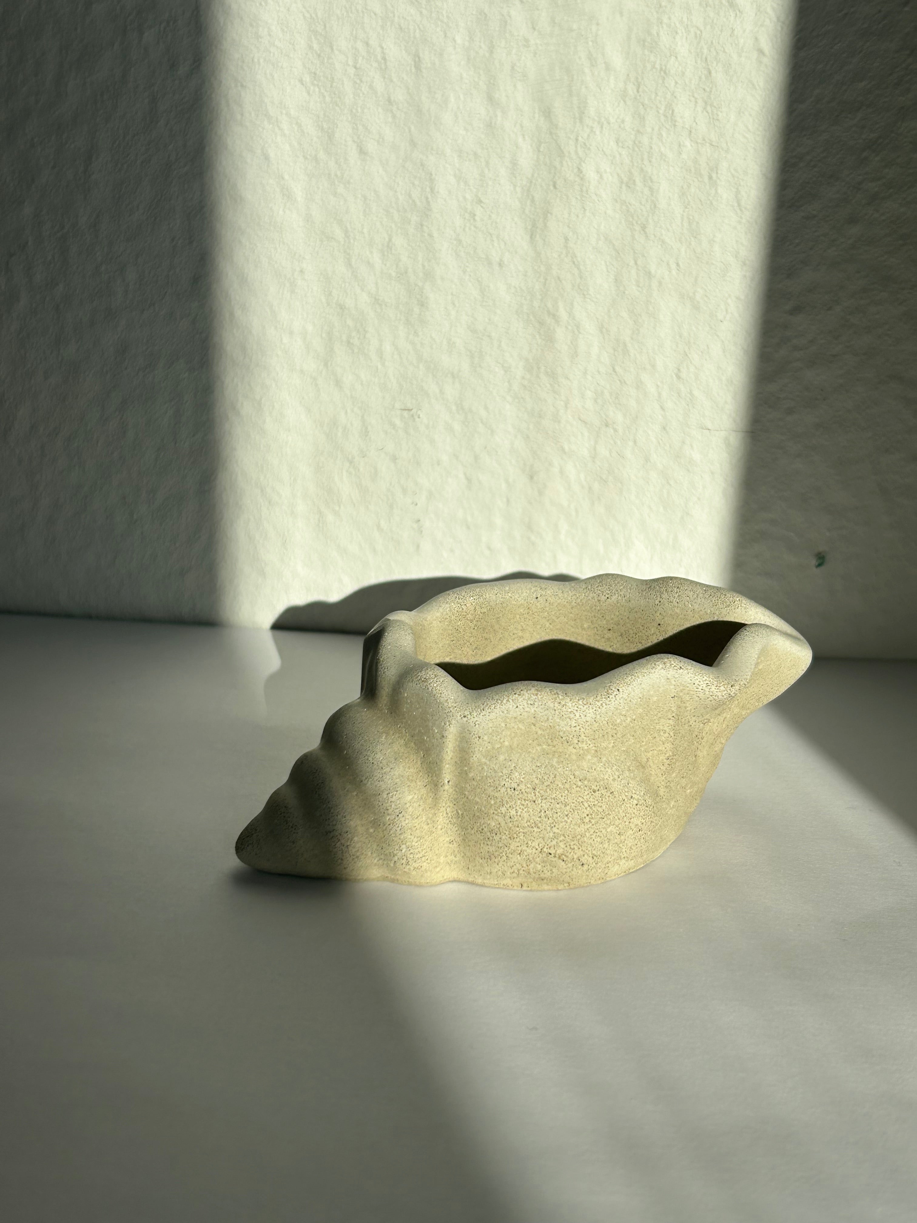 Mini Muschelschale - Sandstone