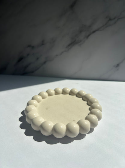 Bubble-Untersetzer - Cream-White